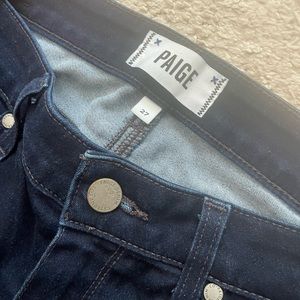 Dark wash Paige jeans Verdugo skinny jeans, 27